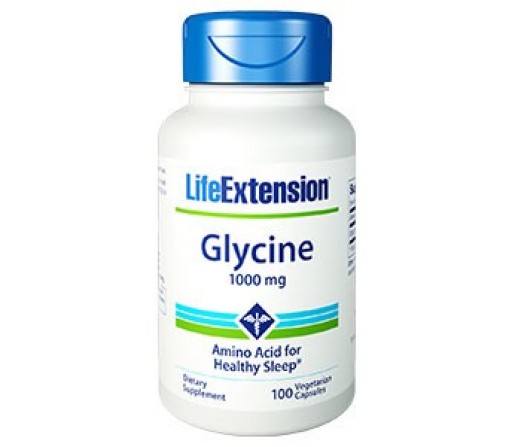 Glicina, Glycine 1000mg. 100 cápsulas vegetarianas LIFEEXTENSION