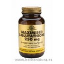 L-Glutation Maximizado 250 mg 60 Cápsulas vegetales SOLGAR en Herbonatura.es