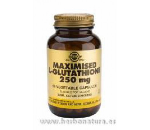 L-Glutation Maximizado 250 mg 60 Cápsulas vegetales SOLGAR
