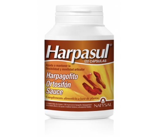 Harpasul harpagofito, ortosifon y sauce 120 cápsulas NATYSAL