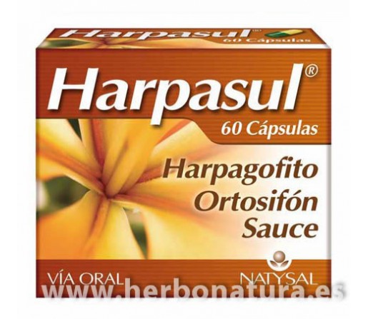 Harpasul harpagofito, ortosifon y sauce 60 cápsulas NATYSAL