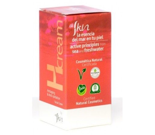 Crema Facial Hcream Ecológica de Haematococcus pluvialis 50ml. ALSKIN
