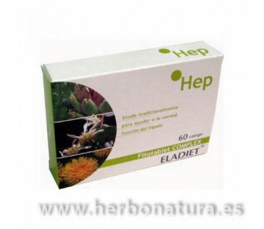 Hep Fitotablet Complex Hepático 60 comprimidos ELADIET