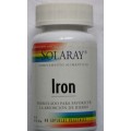 Hierro Iron (citrato de Hierro) 60 cápsulas vegetales SOLARAY