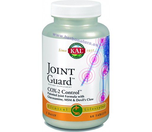 Joint Guard COX-2, Glucosamina, Condroitina, MSM, Poligonum... 60 comprimidos SOLARAY