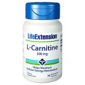 L-Carnitina 500mg. L-Carnitine Tartrate 30 cápsulas LIFEEXTENSION