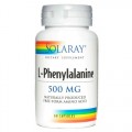 L- Phenylalanine, Fenilalanina 60 Cápsulas vegetales SOLARAY