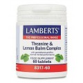 L-Teanina y Bálsamo de Limón con Vitamina B Relajante 60 comprimidos LAMBERTS