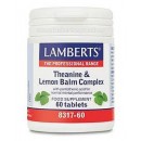 L-Teanina y Bálsamo de Limón con Vitamina B Relajante 60 comprimidos LAMBERTS en Herbonatura.es