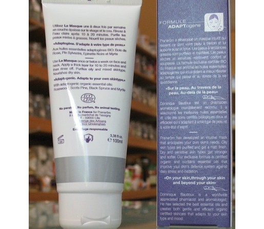 Mascarilla Intuitiva Resplandor Le Masque Adaptaron PRANAROM 100ml.