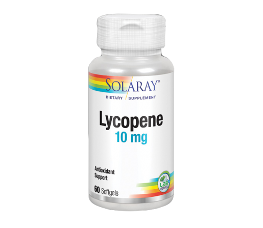 Lycopene Licopeno 10 mg 60 perlas SOLARAY