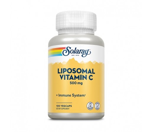 Vitamina C Liposomal, liposomada 100 cápsulas SOLARAY