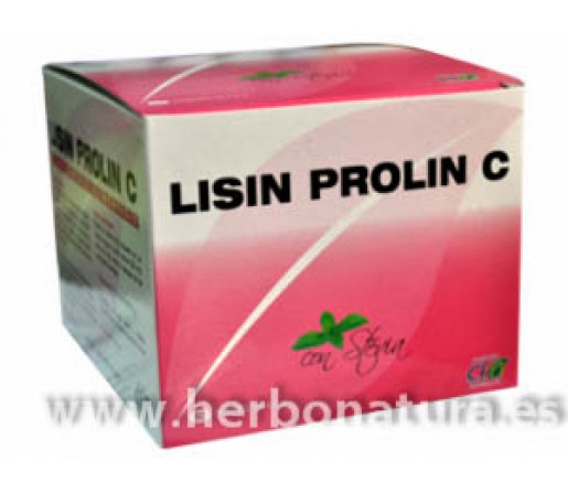Lisin Prolin C Lisina Prolina Vitamina 50 sobres. CFN