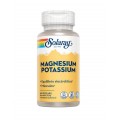 Magnesio con Potasio, Magnesium Potassium 60 cápsulas vegetales SOLARAY