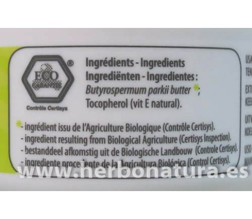 Manteca de Karité ecológica 100ml. PRANAROM