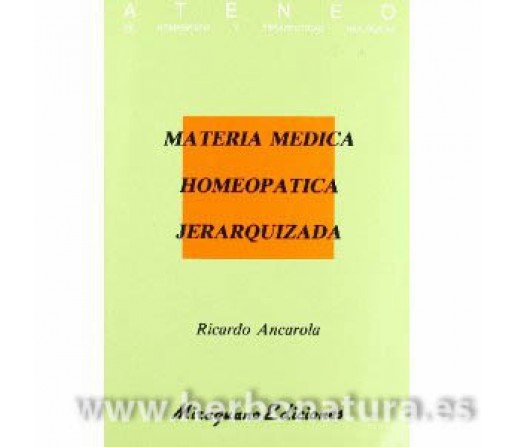 Materia Médica Homeopática Jerarquizada Libro, Ricardo Ancarola MIRAGUANO