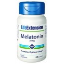 Melatonin 3mg. Melatonina 60 cápsulas LIFE EXTENSION