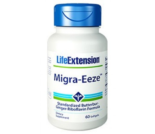 Migra Eeze (Petasites hibridus) 60 perlas LIFEEXTENSION