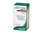 Milk Thistle Complex, Cardo Mariano, Aminoácidos, Diente de León... 60 comprimidos HEALTH AID