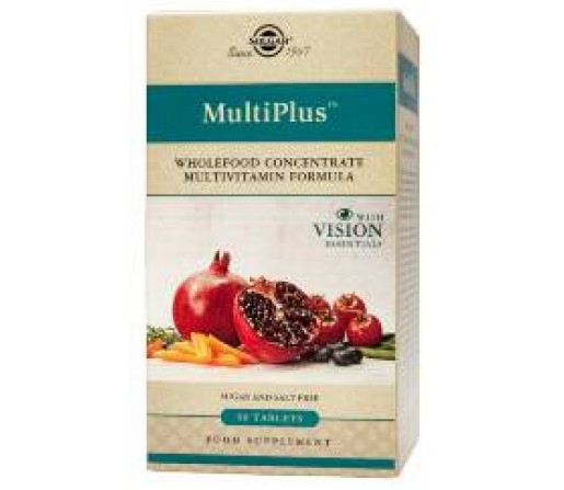 Multiplus Vision Multinutriente vista 90 comprimidos SOLGAR