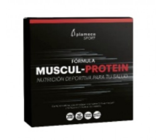 Muscul - Protein sabor chocolate, Proteina, Creatina, Vitaminas y Aminoácidos 400gr. DRASANVI