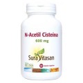 N- Acetil Cisteína 600mg.  60 cápsulas vegetales SURA VITASAN