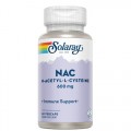 NAC N-acetil-l-cisteina 600mg. 60 cápsulas vegetales SOLARAY