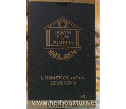 Oleum íntimo de Pompeia lubricante, protector e higiene sexual 50ml. POMPEIA