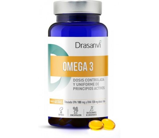 Omega 3, 100 perlas DRASANVI