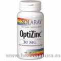 Optizinc Zinc y B6 60 cápsulas SOLARAY