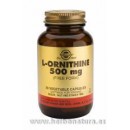 L-Ornitina 500 mg 50 Cápsulas vegetales SOLGAR