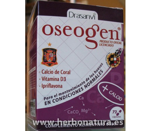 Oseogen Alimento Oseo 72 cápsulas DRASANVI
