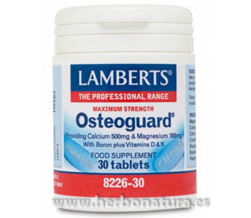 Osteoguard huesos 30 comprimidos LAMBERTS