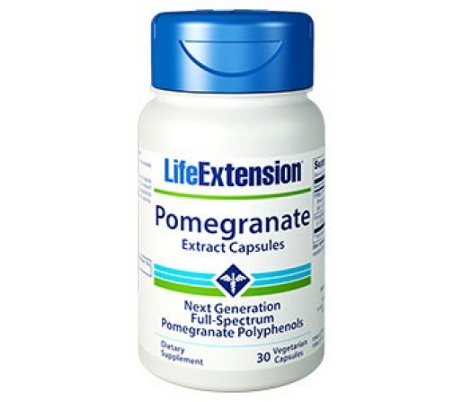 Pomegranate Antioxidante Extracto de Granada 30 cápsulas LIFEEXTENSION