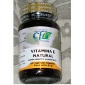 Vitamina E natural 400 UI. d-alfa tocoferol 60 cápsulas CFN