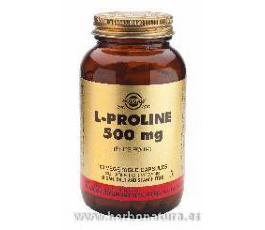 L-Prolina 500 mg 100 Cápsulas vegetales SOLGAR