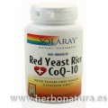 Red Yeast Rice Plus CoQ10 60 cápsulas vegetales SOLARAY
