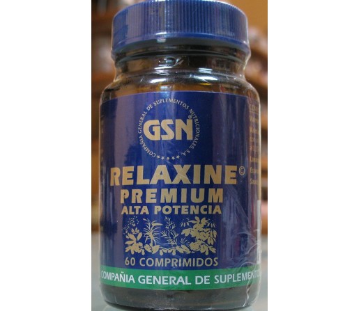 Relaxine Premium Alta Potencia (Relajante) 60 comprimidos GSN