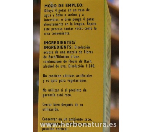 Rescue Remedy Bach con regalo rescue plus caramelos 20ml. BACH ORIGINAL