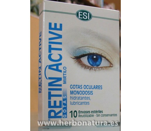 Gotas Oculares Monodosis Retin-Active (hidratantes, lubricantes) 10 unidades ESI