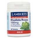 Rhodiola Rosea 1000mg.  90 comprimidos LAMBERTS en Herbonatura.es