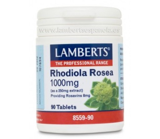 Rhodiola Rosea 1000mg.  90 comprimidos LAMBERTS