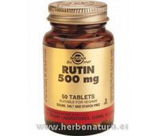 Rutina 500 mg 100 Comprimidos SOLGAR