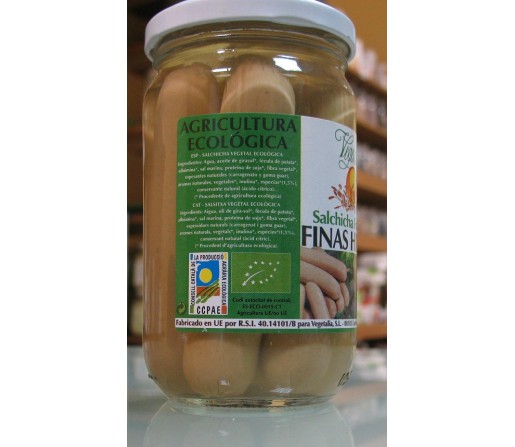 Salchichas Frankfurt Finas Hierbas Ecológicas VEGETALIA 300gr