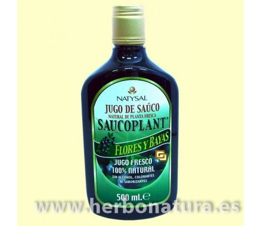 Saucoplant Jugo de Saúco 500 ml NATYSAL