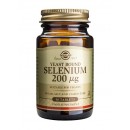 Selenio Selenium 200mcg. L-Seleniometionina Sin Levadura 50 comprimidos SOLGAR en Herbonatura.es