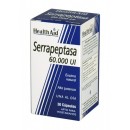 Serrapeptasa Alta Potencia Enzima natural 60000 UI 30 cápsulas HEALTH AID en Herbonatura.es