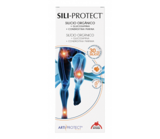 Sili-Protect Silicio Orgánico, Glucosamina y Condroitina marina 500ml. INTERSA