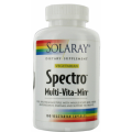 Spectro Multi-Vita-Min formula Vegetariana multinutriente 180 cápsulas SOLARAY