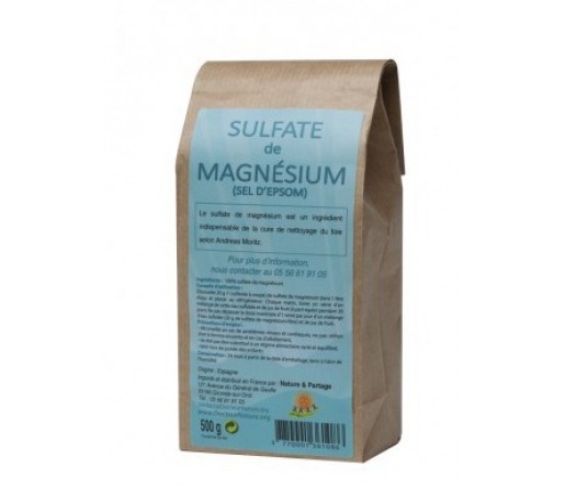 Sulfato de Magnesio 500gr